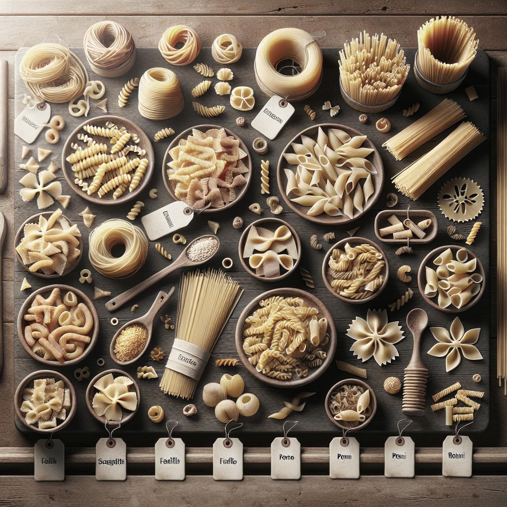 Exploring the World of Pasta: A Guide to Different Shapes